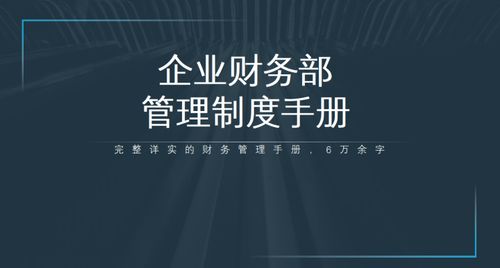 2021全新企業(yè)財(cái)務(wù)管理制度手冊(cè) 數(shù)字文化創(chuàng)意內(nèi)容應(yīng)用服務(wù)